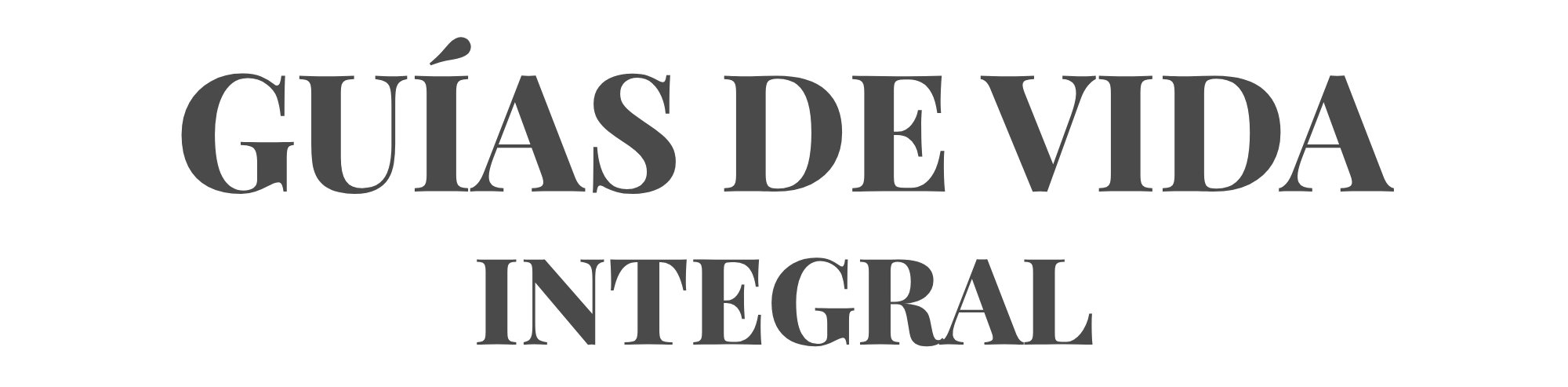 Guías de vida integral
